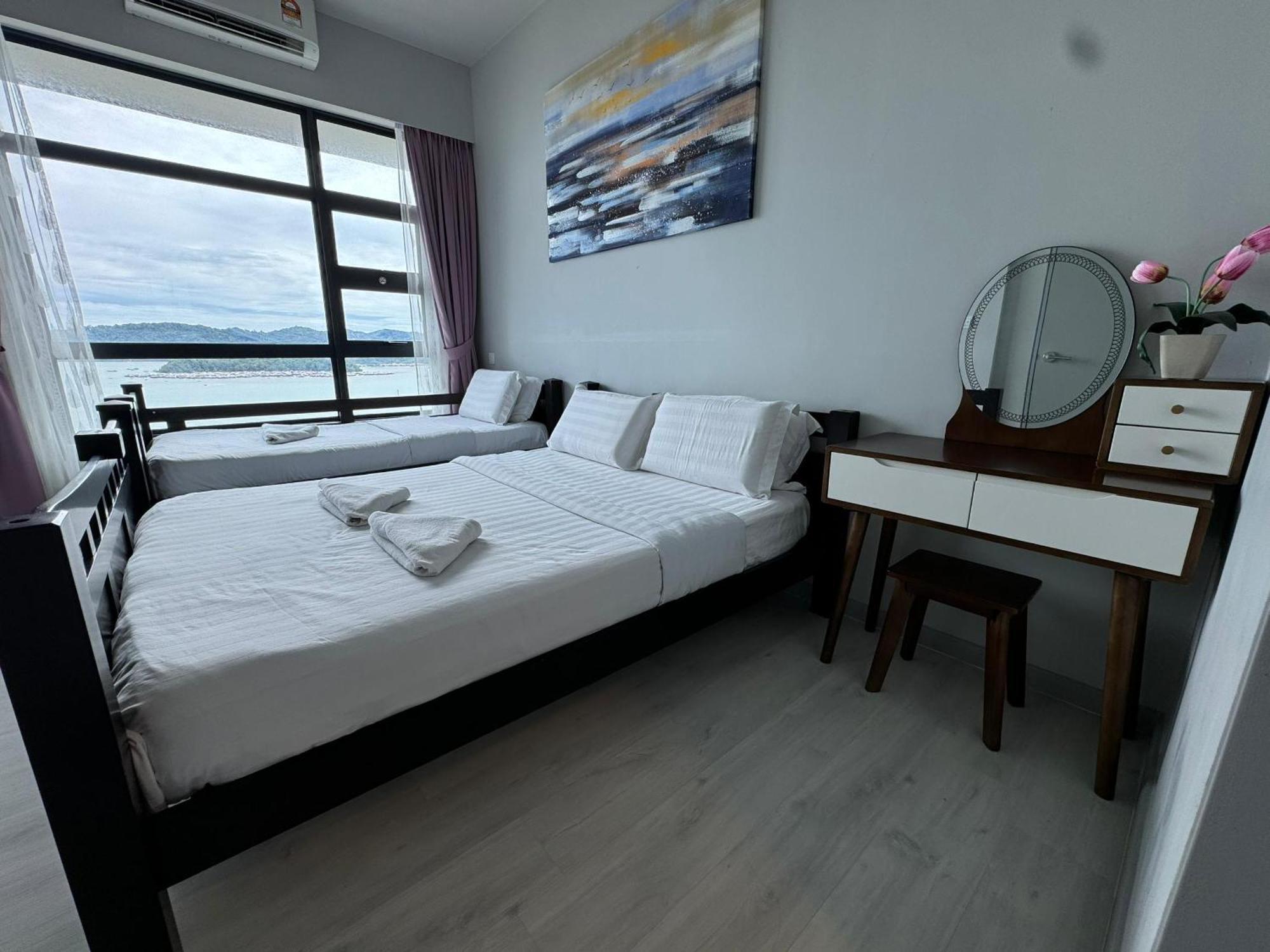Tf Sunset Ocean View Homestay - Jesselton Quay Kota Kinabalu Dış mekan fotoğraf